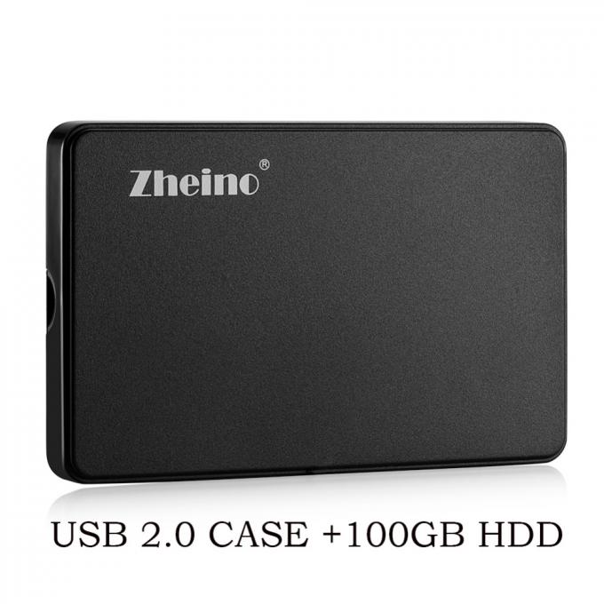 2.5 Inch External Hard Disk Drive Zheino USB 2.0 100GB For Laptop PC
